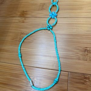 Ankle bracelet w toe ring